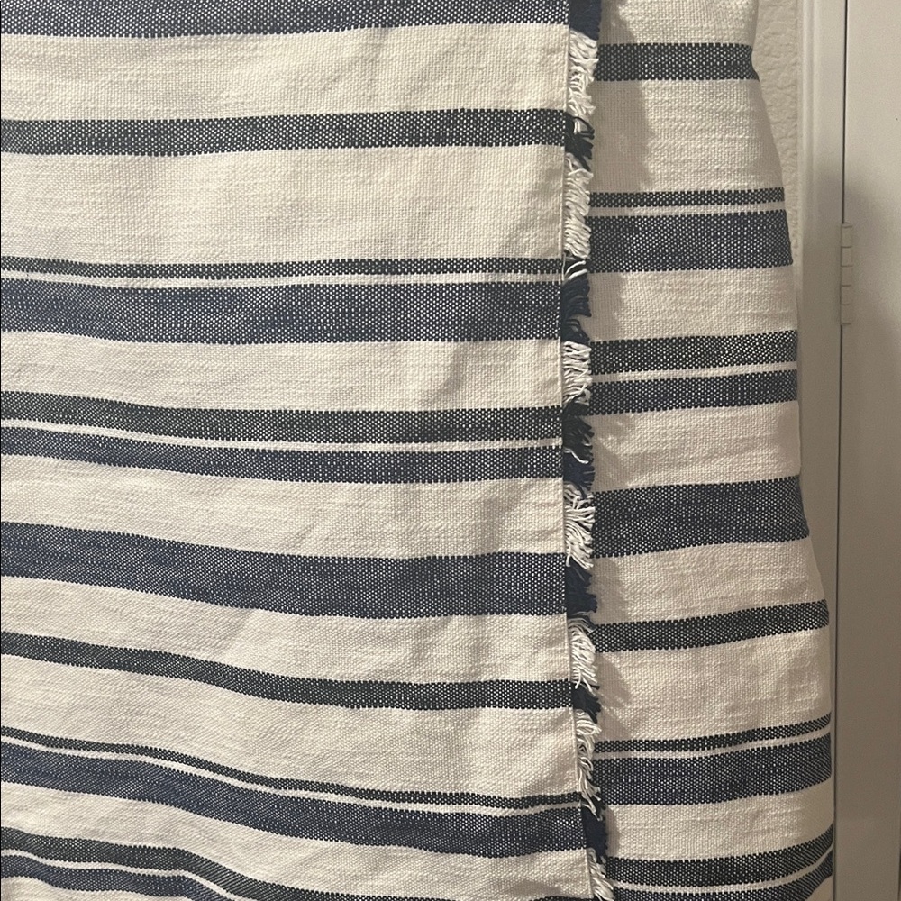 Loft Skirt Fully Lined 6 Blue & White - Picture 2 of 7